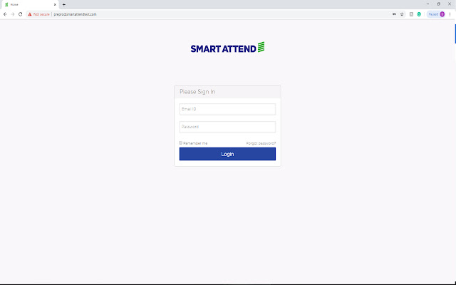 Smart Attend Extension  from Chrome web store to be run with OffiDocs Chromium online