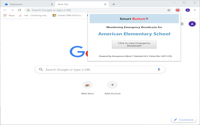 Smart Button® Extension  from Chrome web store to be run with OffiDocs Chromium online