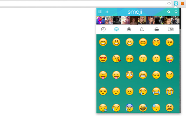 Smoji Emoji والمراسلة الصوتية من متجر Chrome الإلكتروني ليتم تشغيلها باستخدام OffiDocs Chromium عبر الإنترنت