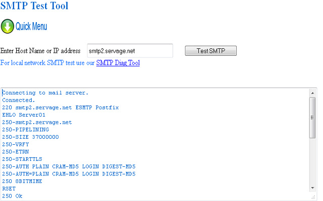 SMTP Tool  from Chrome web store to be run with OffiDocs Chromium online