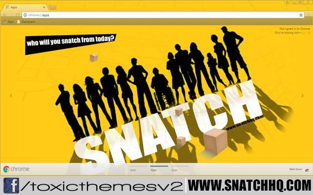 Snatch who will you snatch from today  from Chrome web store to be run with OffiDocs Chromium online