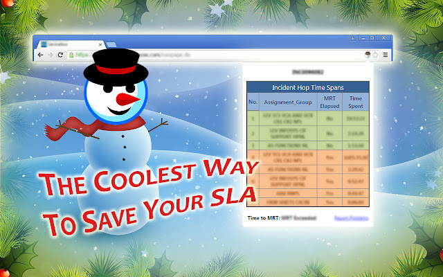 SnowMAN  from Chrome web store to be run with OffiDocs Chromium online