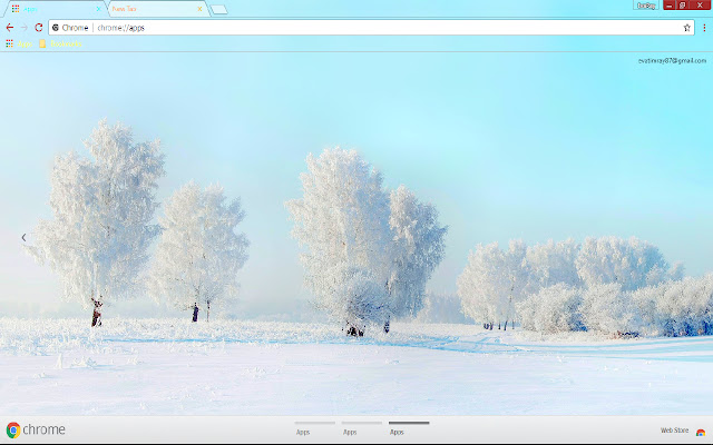 Snow Tree White Winter  from Chrome web store to be run with OffiDocs Chromium online