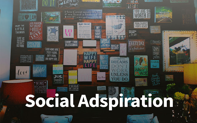 Social Adspiration  from Chrome web store to be run with OffiDocs Chromium online