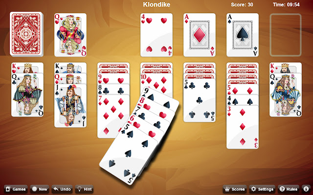 Solitaire Games  from Chrome web store to be run with OffiDocs Chromium online