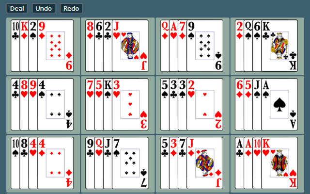 Solitaire JS Games  from Chrome web store to be run with OffiDocs Chromium online