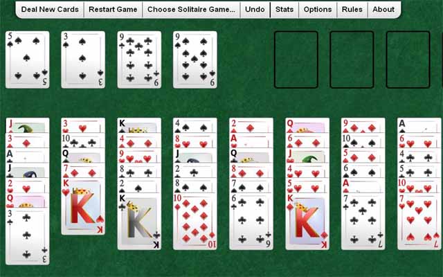 Solitaire Mania  from Chrome web store to be run with OffiDocs Chromium online