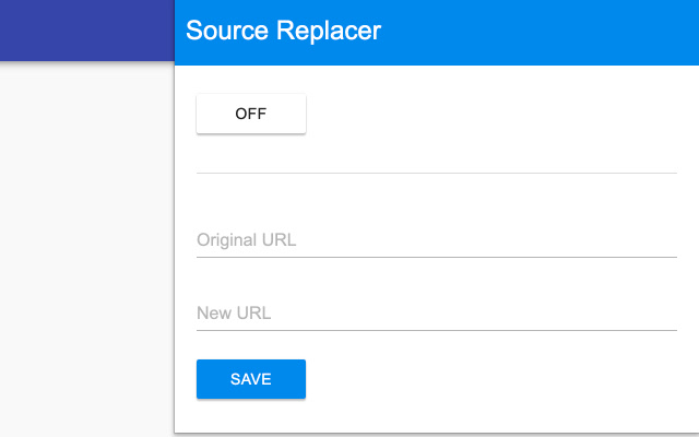 سيتم تشغيل Source Replacer من متجر Chrome الإلكتروني مع OffiDocs Chromium عبر الإنترنت