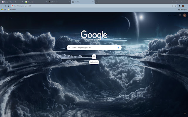 Space Art Wallpaper Theme  from Chrome web store to be run with OffiDocs Chromium online