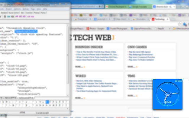 Speaking Clock Online  from Chrome web store to be run with OffiDocs Chromium online