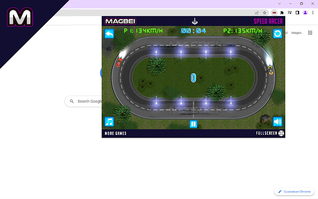 Speed Racer Game Runs Offline  from Chrome web store to be run with OffiDocs Chromium online