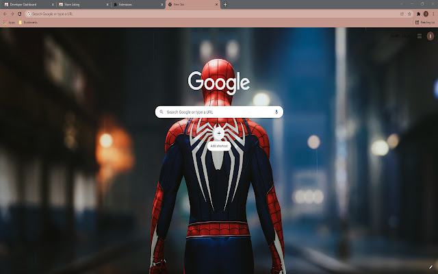 Spider Man HD Wallpaper Theme  from Chrome web store to be run with OffiDocs Chromium online