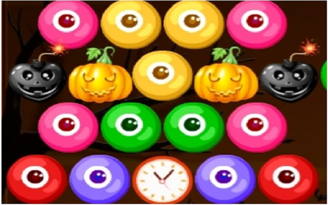 Spooky Bubble Shooter  from Chrome web store to be run with OffiDocs Chromium online