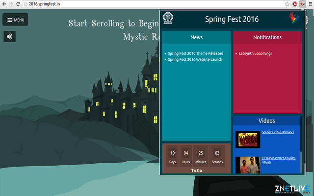 Spring Fest  from Chrome web store to be run with OffiDocs Chromium online