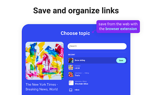 Sprout Save Button  from Chrome web store to be run with OffiDocs Chromium online