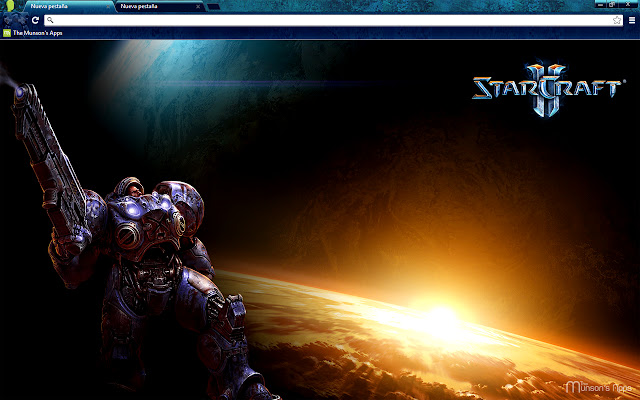 Starcraft 2: Terran Marine (1366x768) từ cửa hàng Chrome trực tuyến sẽ chạy bằng OffiDocs Chrome trực tuyến