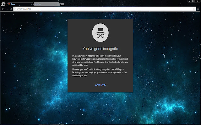Starry Blue A Dark Blue Theme  from Chrome web store to be run with OffiDocs Chromium online