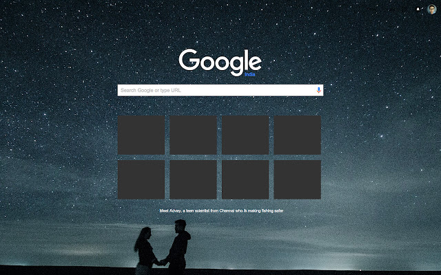 Starry Night Theme  from Chrome web store to be run with OffiDocs Chromium online