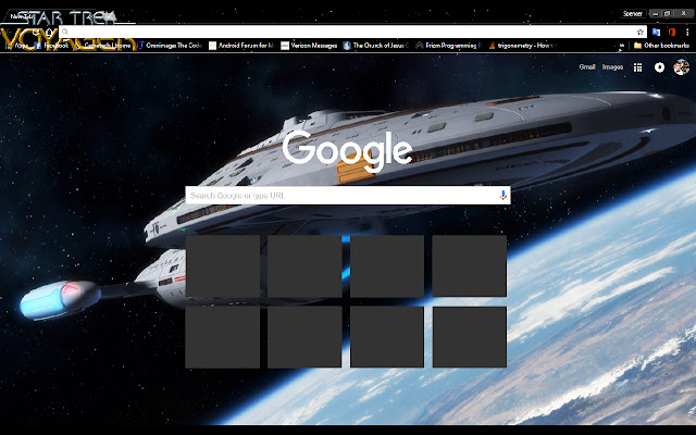 Star Trek: Voyager Theme  from Chrome web store to be run with OffiDocs Chromium online