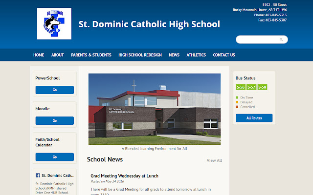 St. Dominic Catholic High School  from Chrome web store to be run with OffiDocs Chromium online