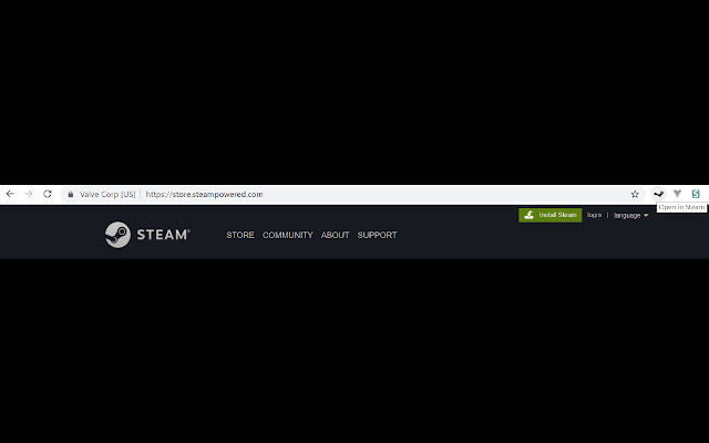 Steam URL Opener  from Chrome web store to be run with OffiDocs Chromium online