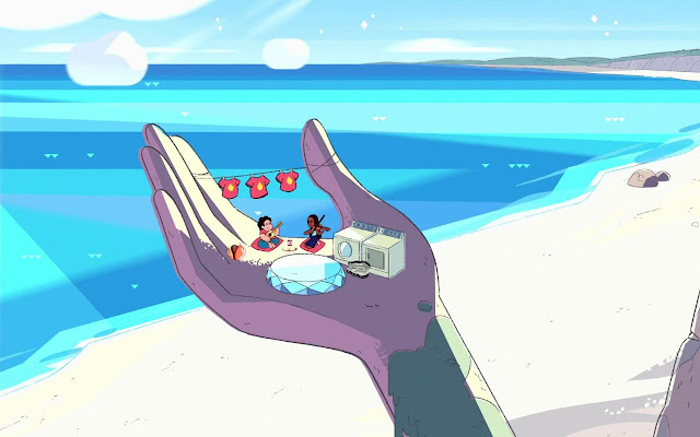 Steven Universe  from Chrome web store to be run with OffiDocs Chromium online