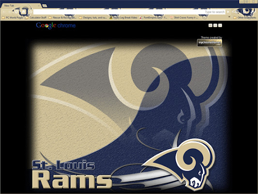 St. Louis Rams Small  from Chrome web store to be run with OffiDocs Chromium online