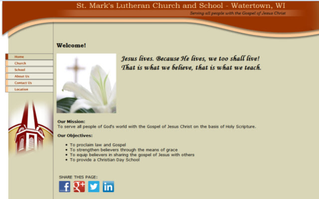 St. Marks Lutheran Church and School  from Chrome web store to be run with OffiDocs Chromium online