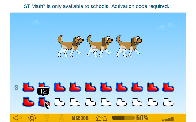 ST Math®  from Chrome web store to be run with OffiDocs Chromium online