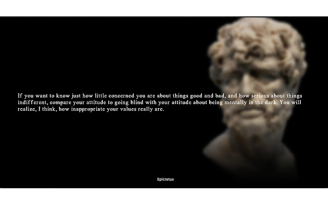 Stoicism Quotes New Tab  from Chrome web store to be run with OffiDocs Chromium online