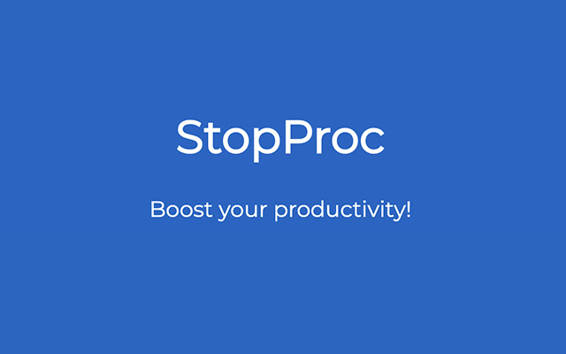 StopProc  from Chrome web store to be run with OffiDocs Chromium online