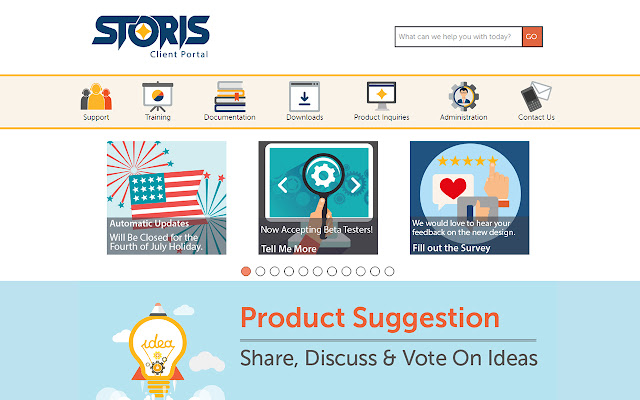 STORIS Support  from Chrome web store to be run with OffiDocs Chromium online