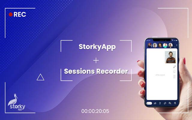 StorkyApp Sessions Recorder from Chrome web store to be run with OffiDocs Chromium online StorkyApp Sessions Recorder from Chrome web store to be run with OffiDocs Chromium online