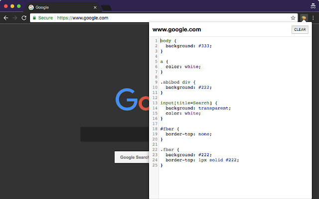 Stylite  from Chrome web store to be run with OffiDocs Chromium online