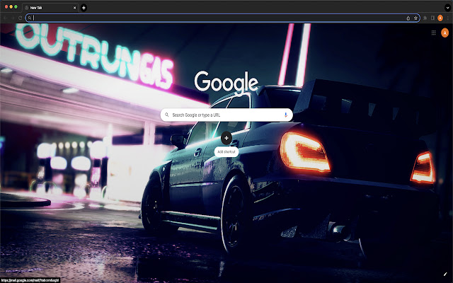 Subaru Impreza STI Theme  from Chrome web store to be run with OffiDocs Chromium online