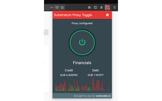 Substratum Proxy Toggle  from Chrome web store to be run with OffiDocs Chromium online