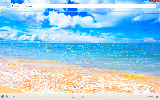 Summer Turquoise Wave  from Chrome web store to be run with OffiDocs Chromium online