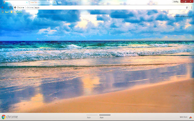 Sunny Tropical Wave  from Chrome web store to be run with OffiDocs Chromium online