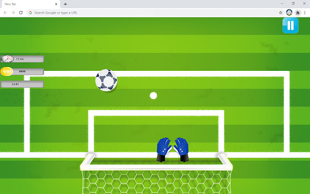 Super Goalkeeper Sport Game  from Chrome web store to be run with OffiDocs Chromium online