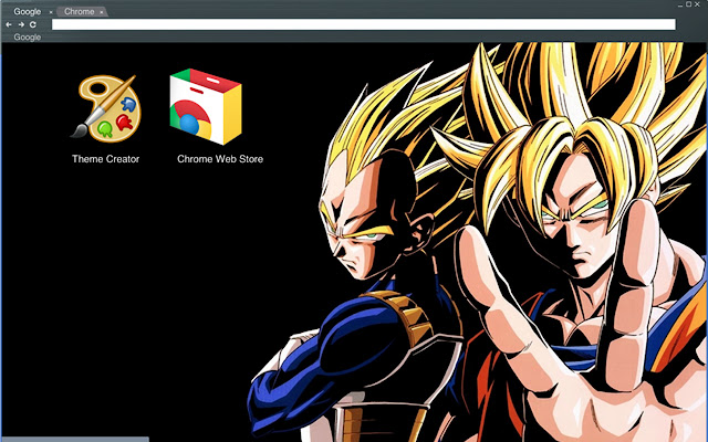 SuperSaiyanTheme  from Chrome web store to be run with OffiDocs Chromium online