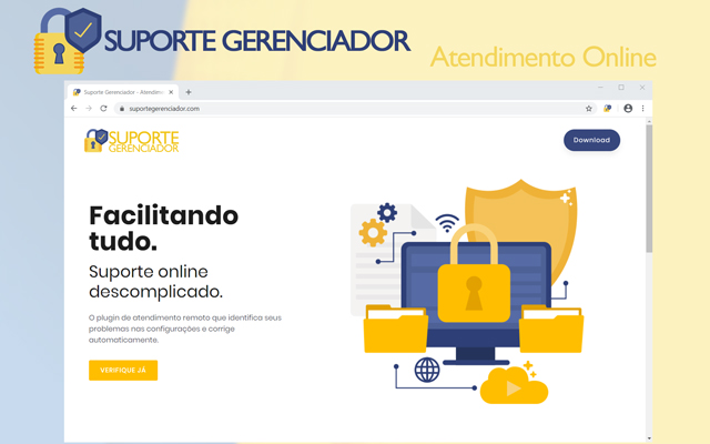 Suporte Gerenciador  from Chrome web store to be run with OffiDocs Chromium online