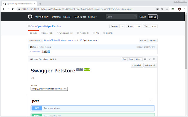 swagger viewer  from Chrome web store to be run with OffiDocs Chromium online