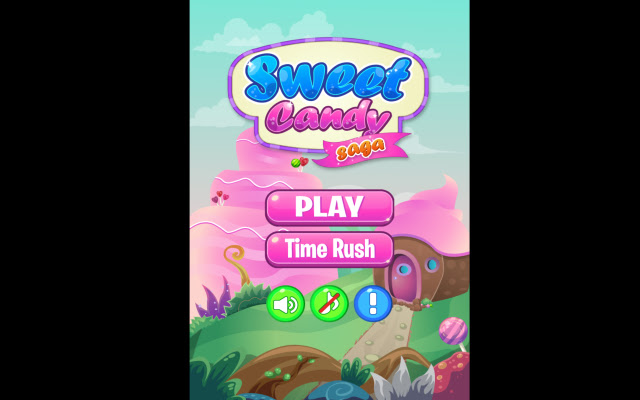 Sweet Candy Saga Game  from Chrome web store to be run with OffiDocs Chromium online