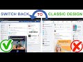 Switch to Classic design on Facebook™  from Chrome web store to be run with OffiDocs Chromium online