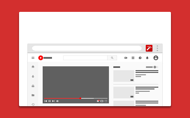 Switch To Youtube  from Chrome web store to be run with OffiDocs Chromium online