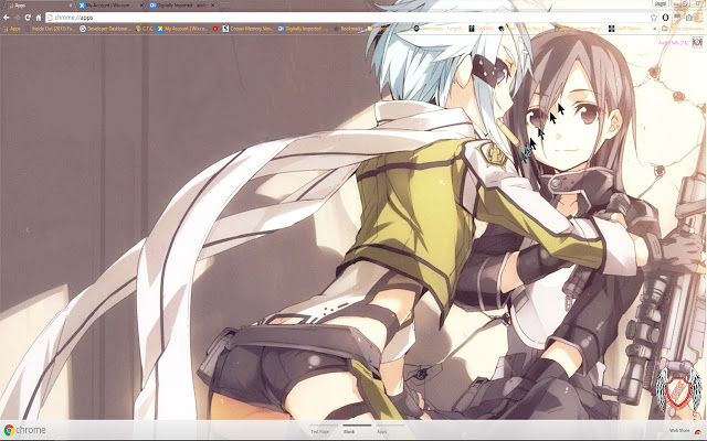 Sword Art Online 10 1366x768  from Chrome web store to be run with OffiDocs Chromium online