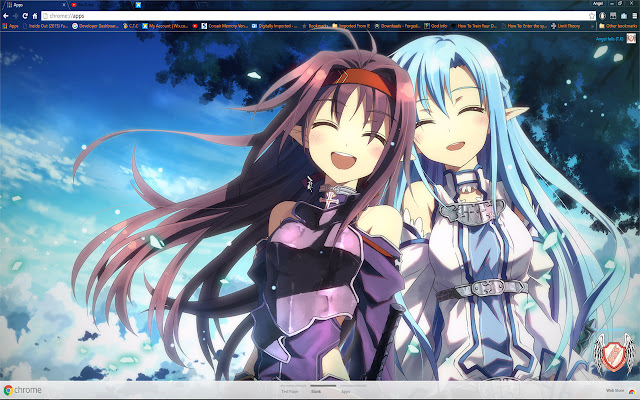 来自 Chrome 网上商店的 Sword Art Online 14 1600x900 将与 OffiDocs Chromium online 一起运行