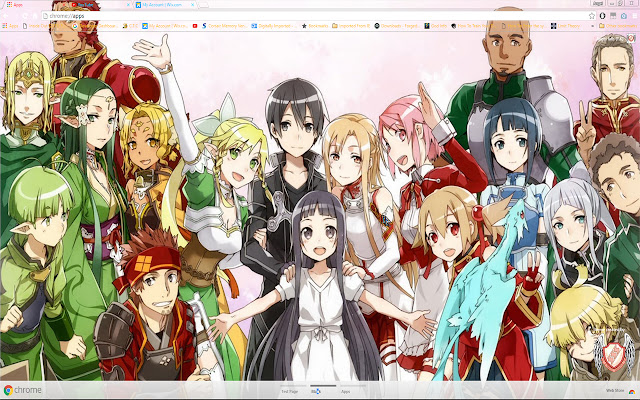 Sword Art Online 27 1366x768  from Chrome web store to be run with OffiDocs Chromium online