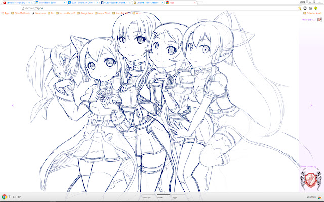 Sword Art Online 28 1366x768  from Chrome web store to be run with OffiDocs Chromium online