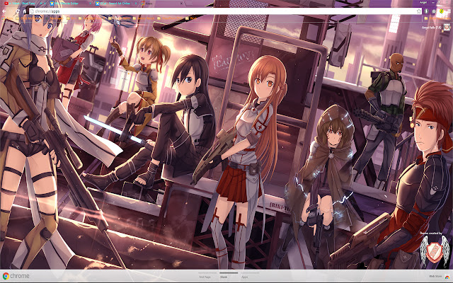 Sword Art Online 33 1366x768  from Chrome web store to be run with OffiDocs Chromium online